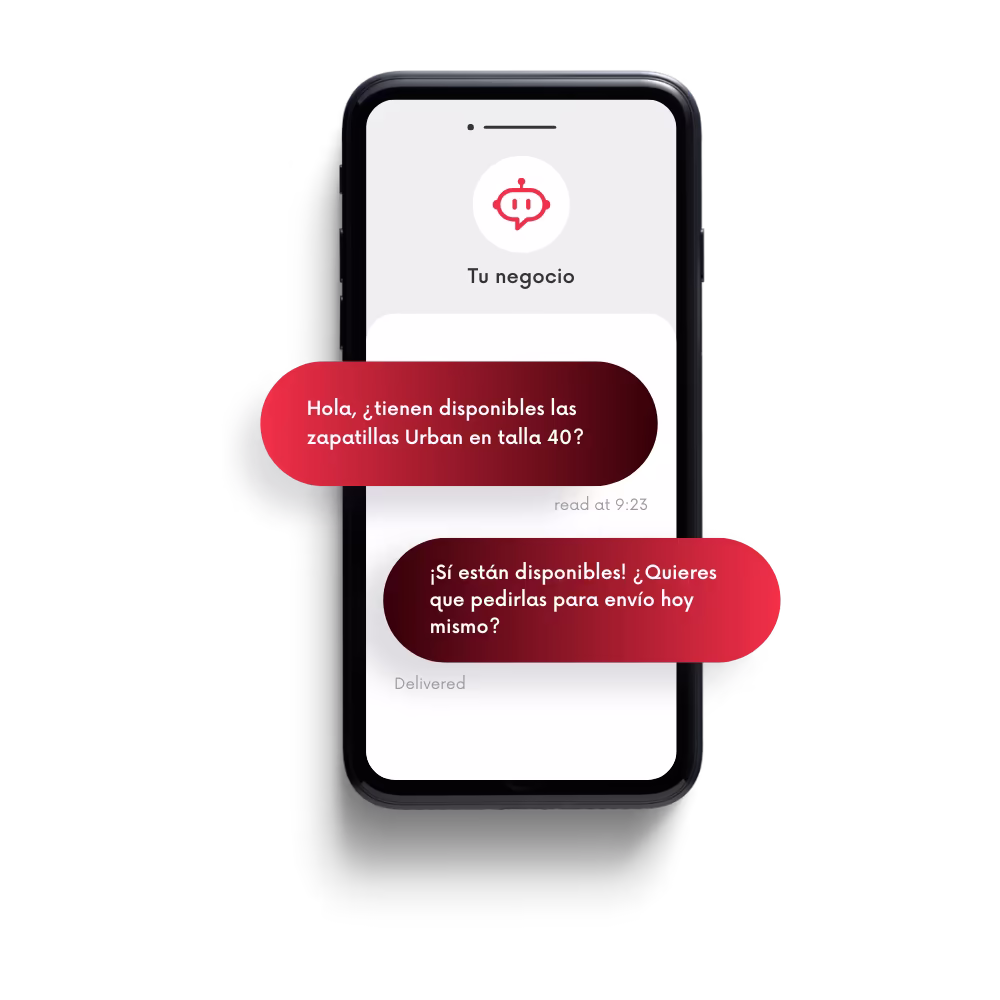 Hablan con tus clientes en segundos de forma natural